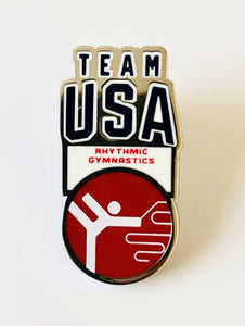 Team USA Rhythmic Gymnastics Pictogram Pin