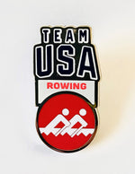 Load image into Gallery viewer, Team USA Rowing Pictogram Pin
