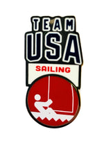 Load image into Gallery viewer, Team USA Sailing Pictogram Pin
