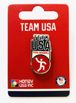 Load image into Gallery viewer, Team USA Team Handball Pictogram Pin
