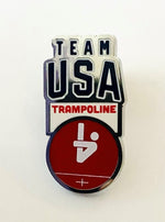 Load image into Gallery viewer, Team USA Trampoline Pictogram Pin
