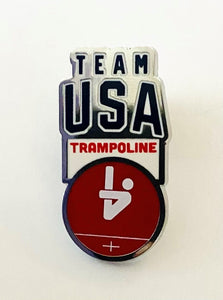 Team USA Trampoline Pictogram Pin